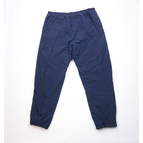 Vintage 90s Wilson Mens 2XL Heavyweight Fleece Lined Windbreaker Joggers Pants